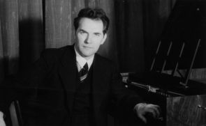 Bunk at his harpsichord, 1937
