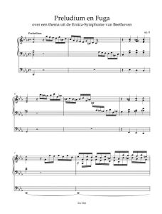Prelude and Fugue "Eroica" op. 8